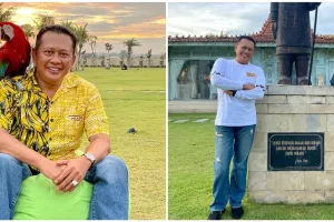 11 Potret kebun villa di Bali milik Bambang Soesatyo ini berasa di kebun binatang, ada singa putih