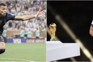 Kylian Mbappe cetak rekor baru di Piala Dunia, cetak dua gol dalam 95 detik