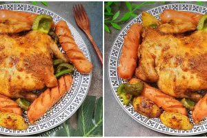 Cara membuat roasted chicken, sajian khas Natal yang cocok buat keluarga