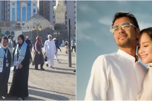 7 Momen Bopak Castello dan istri jalani umroh, hadiah dari Raffi Ahmad