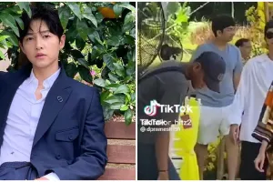 Kini go public, ini 7 momen Song Joong-ki bareng pacar bule saat di Bali