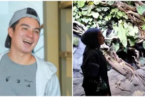 11 Potret kantor baru Baim Wong hasil renovasi bangunan 15 tahun kosong, air terjunnya beri kesan adem