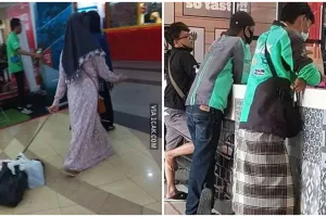 Terlalu santuy, 11 aksi kocak orang datang ke mal ini lihatnya bikin senyum kecut