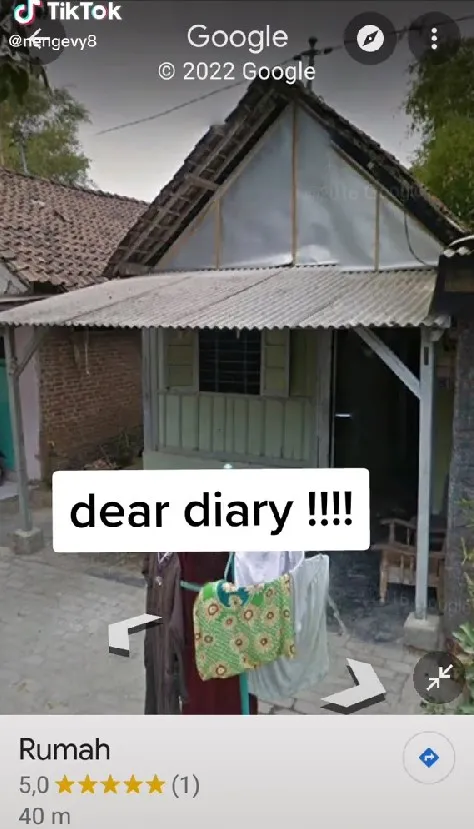 Rumah gubuk renovasi bagus © TikTok/@nengevy8 Rumah gubuk renovasi bagus © TikTok/@nengevy8