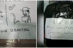 11 Potret nyeleneh bungkus paket ini nggak niat, bikin kurir pusing