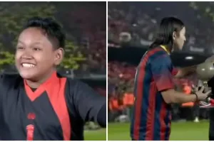 Jadi pencetus meme 'Artinya apa Bang Messi', intip 11 transformasi kiper sinetron Tendangan Si Madun