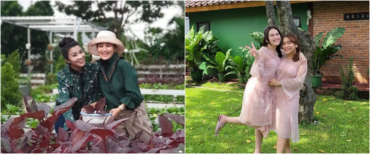 Potret kompak 9 pedangdut dan adik perempuannya, Mella Rossa disebut lebih cantik dari Via Vallen