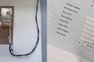 Pindahkan meteran listrik PLN tanpa izin, ibu ini kena denda Rp 58 juta