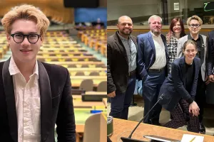 Kisah viral pemuda asal Ciamis, jadi Presiden BEM Columbia University dan hadiri forum PBB