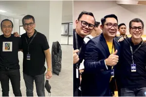 Momen 8 pejabat nonton konser Dewa 19, Iriana Jokowi request lagu Ari Lasso