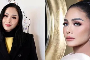 Potret 7 seleb berusia 40-an sebelum dan sesudah operasi plastik, Titi DJ tampak lebih muda 20 tahun