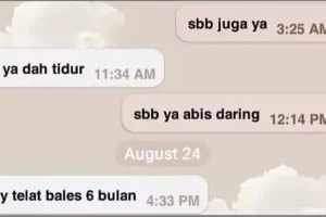 11 Chat lucu dicuekin teman ini ngenesnya sampai hati, makjleb