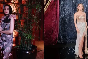 Gaya 11 pesinetron hadiri acara ulang tahun, Nikita Willy tampil pede pakai kaus tanpa lengan