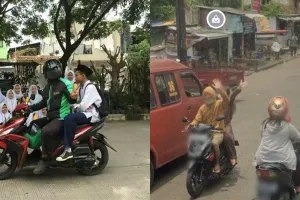 Pengin eksis, 13 momen lucu orang sadar kamera ini aksinya kocak