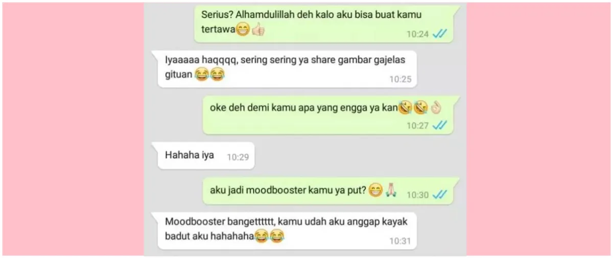 Belum pacaran tapi sudah putus, 13 chat lucu dengan gebetan ini endingnya nyesek abis