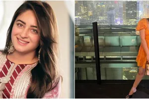 9 Gaya Mahhi Vij 'Nakusha' saat berkunjung ke Indonesia, memesona dalam balutan kebaya