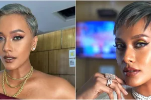 Kerap tampil dengan polesan makeup, pesona Kimmy Jayanti polosan ini manglingi dikira beda orang