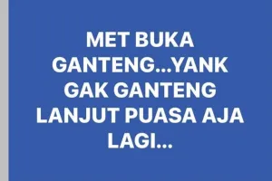 Jangan dicontoh, 11 status kocak soal buka puasa ini bikin geleng kepala