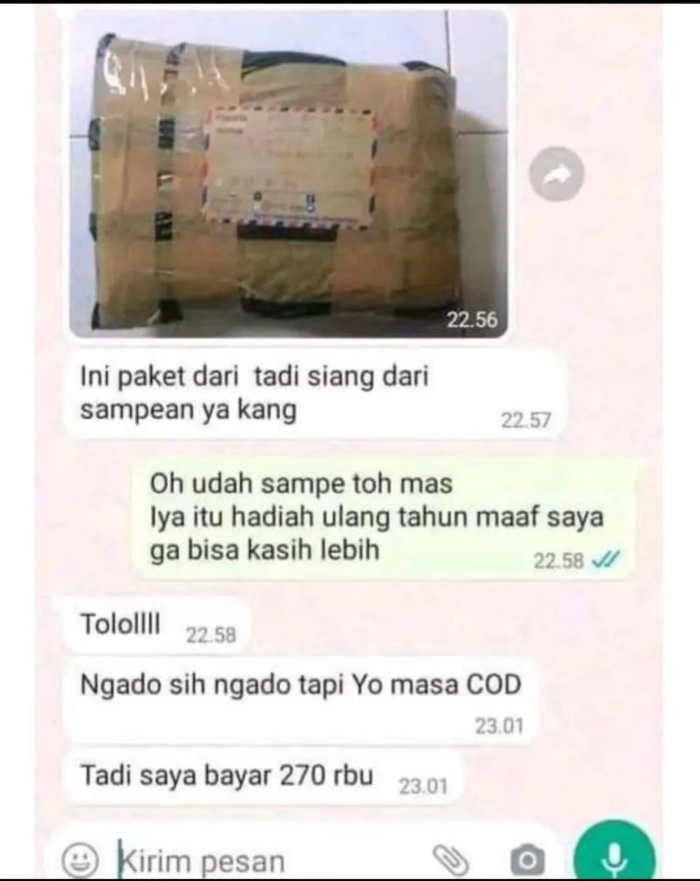 ngasih hadiah ini plot twistnya membangongkan © berbagai sumber