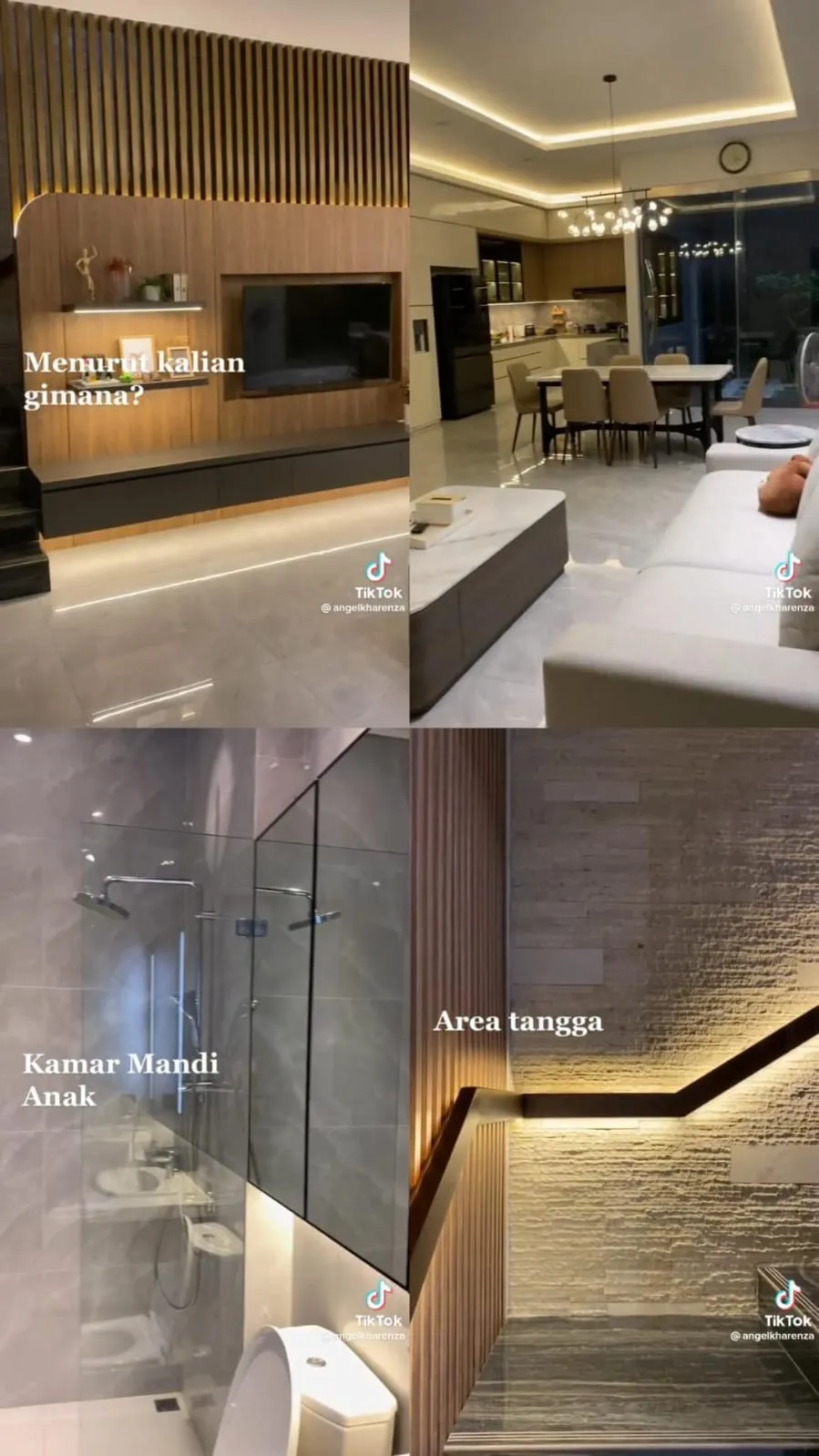 Hasil desain sendiri, potret rumah ini © TikTok