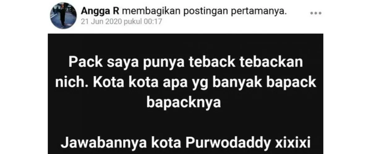 Absurd abis, 11 potret kocak main tebak-tebakan di Facebook ini recehnya bukan main
