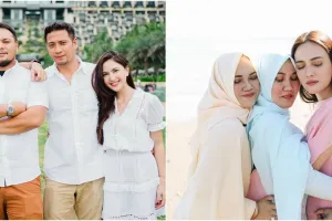 Rukun meski beda agama, intip 9 potret kebersamaan aktris cantik dengan saudara kandungnya