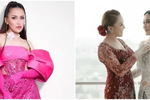 Gayanya bak langit dan bumi sama adiknya, intip 7 pesona Ayu Ting Ting pakai kebaya warna mencolok