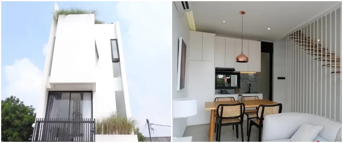 Luas lahan cuma 27 m2, 11 potret rumah mungil di tengah kota ini punya desain yang out of the box