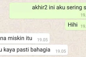 Gagal sedih, 11 chat lucu orang lagi curhat ini endingnya bikin kepala puyeng