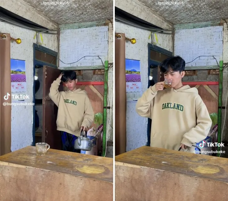 pria culun jadi supermodel © TikTok pria culun jadi supermodel © TikTok