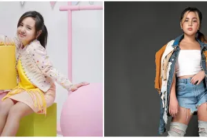 Nggak kalah stylish dengan Nia Ramadhani, intip 11 potret dulu dan kini gaya Mikhayla Bakrie