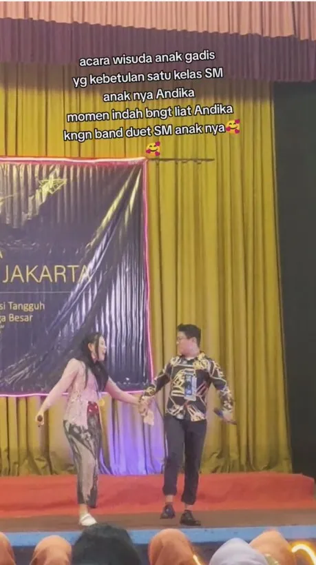 Andika Kangen band duet bareng anak © berbagai sumber Andika Kangen band duet bareng anak © berbagai sumber
