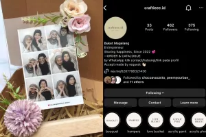 Kisah inspiratif mahasiswa UNY, kuliah sembari kumpulkan cuan dari jualan buket bunga