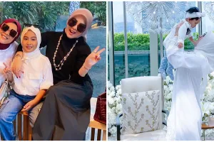 Pesona keibuannya terpancar, ini potret 9 kebersamaan Syahrini bareng keponakan