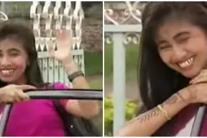 Wanita genit teman Nike Ardilla di sinetron None ini ternyata sahabat sang diva, kini viral gegara ini