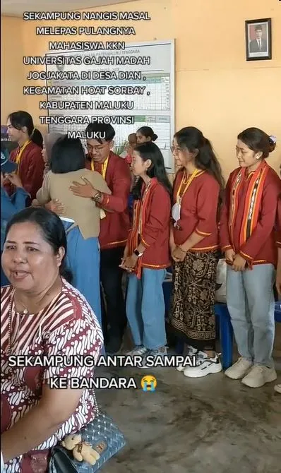 viral warga menangis lepas mahasiswa kkn TikTok viral warga menangis lepas mahasiswa kkn TikTok