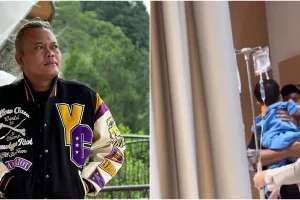 Disinggung cuek anak masuk IGD, begini momen haru Sule tenangkan Adzam yang sakit