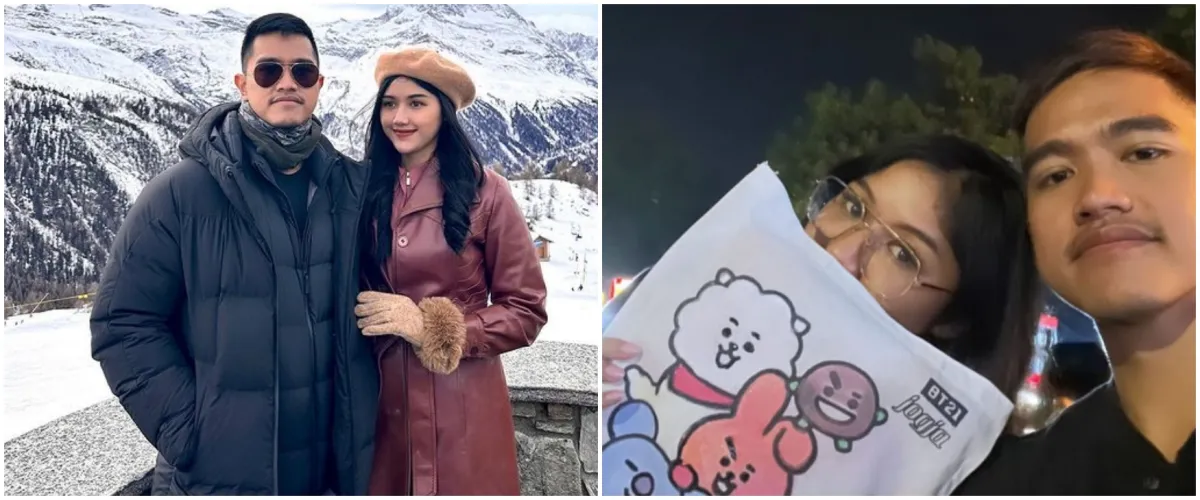 Habiskan malam minggu dengan cara sederhana, ini momen manis Kaesang dan Erina pacaran di alun-alun