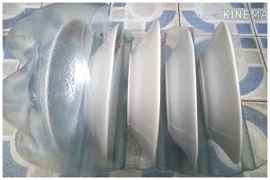 Tak perlu beli baru, trik bikin rak pengering piring dari galon bekas ini murah dan kreatif