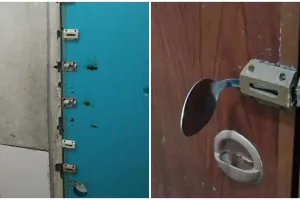 9 Potret kocak pengait pintu kamar mandi ini bikin nyengir lebar, nggak habis pikir