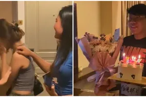 Sempat abaikan pria yang mendekatinya, kisah asmara wanita ini endingnya bikin hati adem