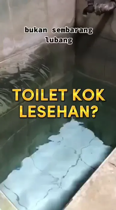 Desain kocak toilet biking bingung TikTok