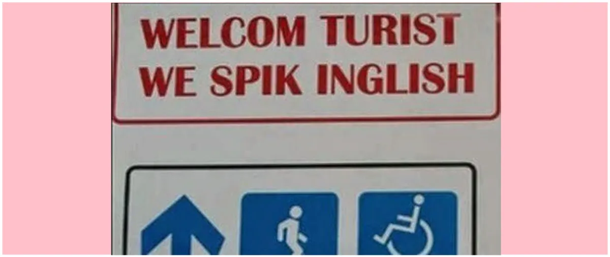 11 Potret kocak spanduk pengumuman pakai bahasa Inggris ini ngasal abis, bule pun auto kebingungan