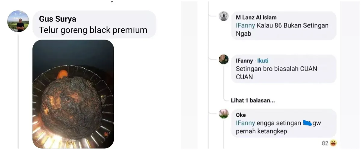 11 Komentar kocak di status Facebook ini endingnya bikin tepuk jidat, emang boleh seabsurd itu?