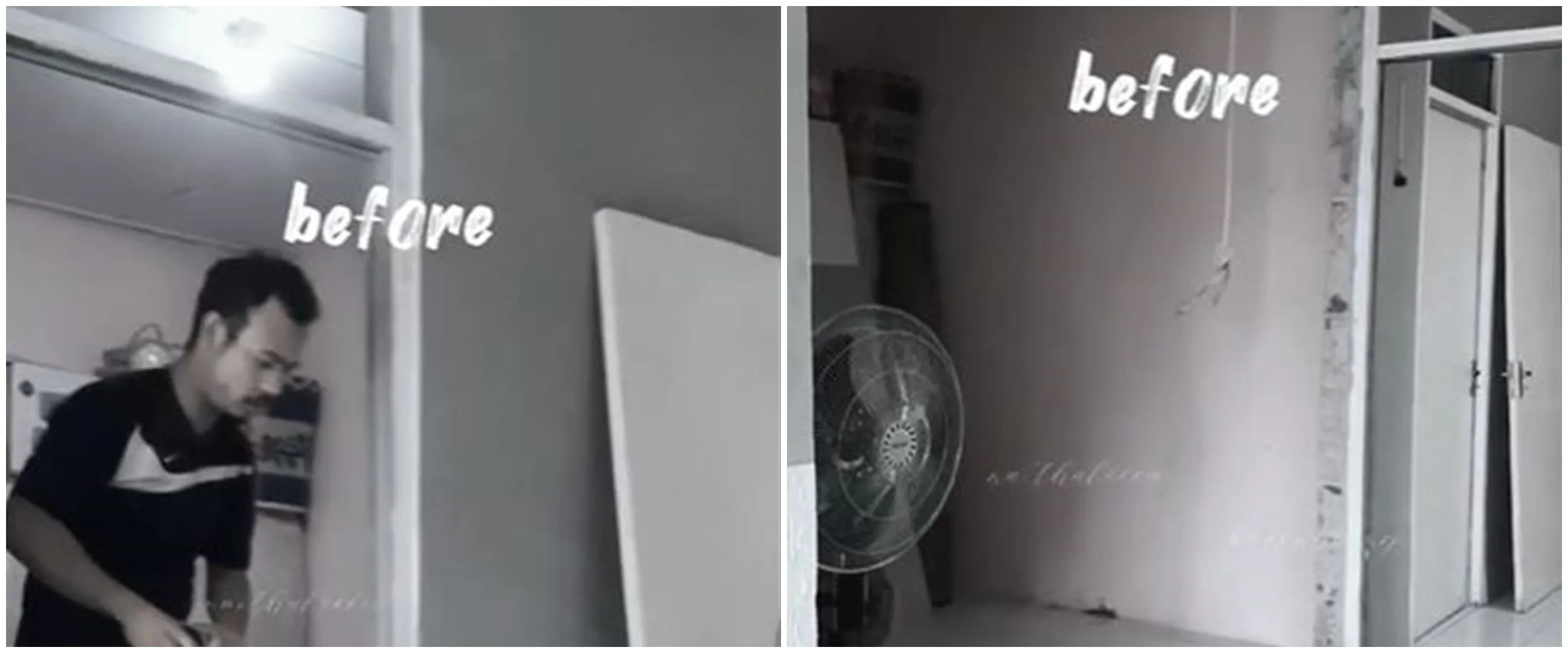 Makeover kamar sempit jadi ruang TV, hasilnya bikin betah di rumah