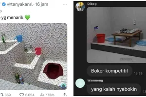 11 Potret kamar mandi ini punya desain kocak abis, inovatif atau malah nyeleneh?