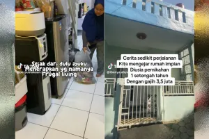 Sejak kecil diajari frugal living oleh ibu, generasi sandwich ini punya rumah meski gaji Rp 3,5 juta