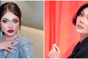 9 Potret Rina Nose recreate makeup ala penyanyi, penampilannya jadi Krisdayanti bikin gagal fokus