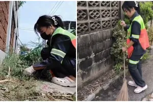 Wanita tukang sapu ini berpenghasilan Rp 27 juta/bulan, capai financial freedom saat usia 27 tahun