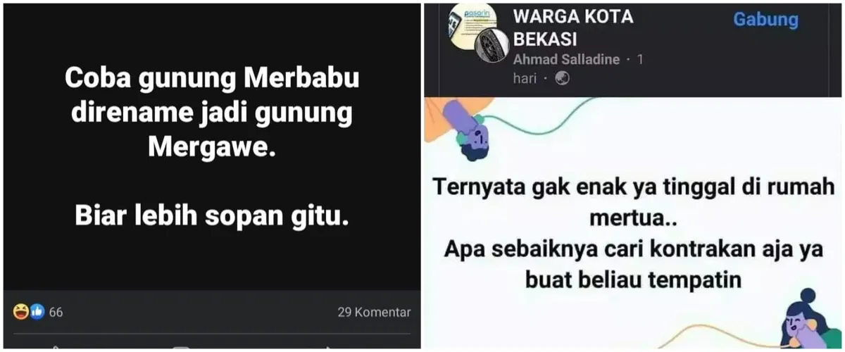 11 Status nyeleneh di Facebook ini harusnya nggak diposting, kriuk-kriuk gimana gitu